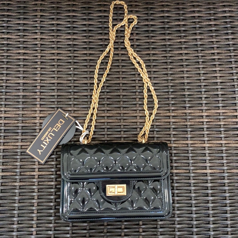 Black cross body bag
